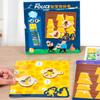 New Police Story Game Shape Matching Toys Montessori Puzzle Board Color Logical Thinking Training Interactive Board Games Gifts