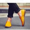 Men's Leather Casual Loafers Shoe Wedding Dress Shoes New Big Size Moccasins Shoes