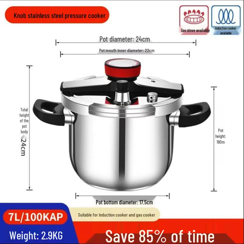 Zhishi Stainless Steel Pressure Cooker