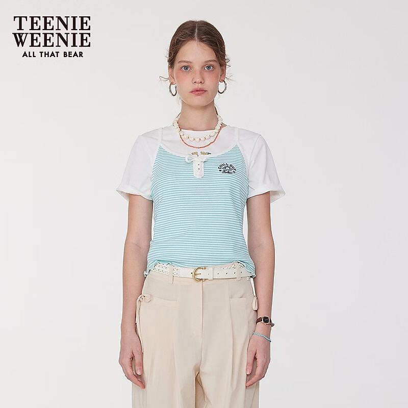 Teenie Weenie Women's Striped Sleeveless Tank Top