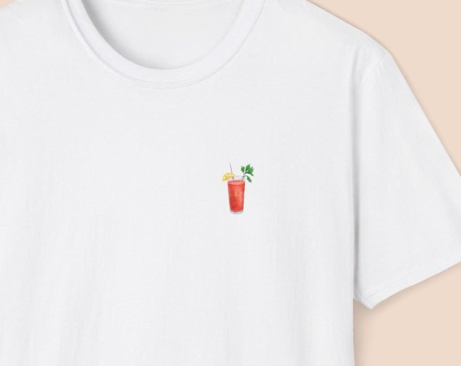 Bloody Mary Shirt, Gift for Bloody Mary Lover, Bloody Mary Art Print, Cocktail Gift Shirt, Funny Alcohol Shirt, Summer Cocktail Party Vibe S