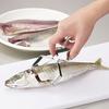 KAI Fish Knife No Need Filleting Peeler Vegetable Dishwasher Safe KITCHEN Silver Made Japan DH8198