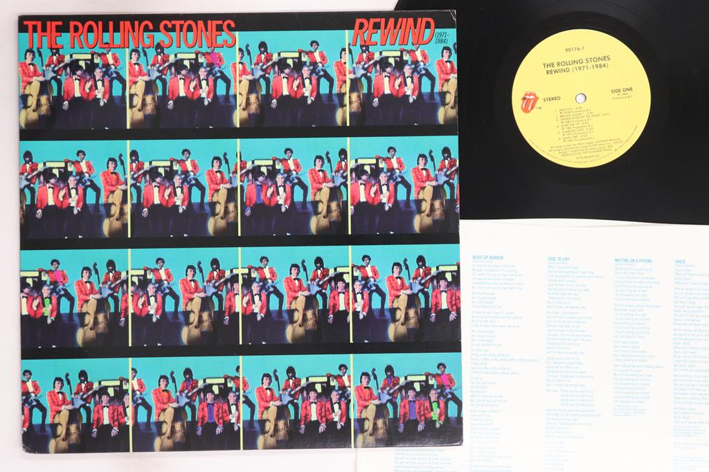 LP Record ROLLING STONES - Rewind (1971-1984) 901761 ROLLING STONE J 1984 US Rock Used