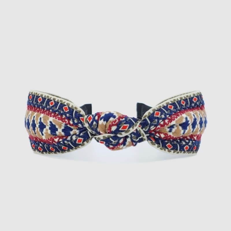 LALA Ethnic Hairband-L/BEIGE#