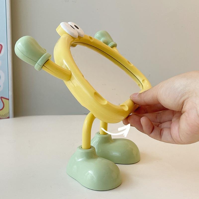 Mirror Makeup Table Style Desktop Small Mirror, Cute Home Bedroom, Portable Beauty Mirror for Student Dormitory