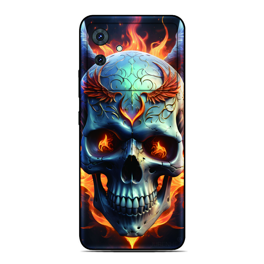 

Чехол для телефона Огненный Череп для Sony Xperia 1 VIII 10 VII 5 VI V IV III II XZ5 XZ4 XZ3 XZ2 XA1 XA2 Ultra L3 3 4 6 7 8 Задняя крышка Xperia L3