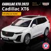 1:24 Cadillac XT6 Exquisite Alloy Simulation American Family SUV Car Model Decoration Toy Off-Road Vehicle Boys' Gift Collection