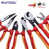 Insulated Precision Wire Stripper Pliers With High Voltage Resistance 1000V Chromium Vanadium Steel Cable Cutter Electricians
