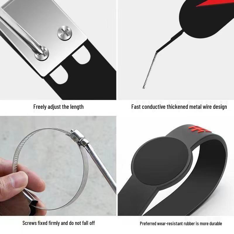 Anti-Static Car Grounding Strap for Exhaust Pipe Static Removal