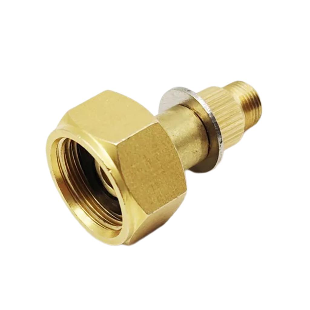 Outdoor Stove Connector Durable Practical Camping Stove Part Camping Gas Stove Converter Aluminum Alloy Tank Adapter