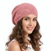 Hollow Out Winter Knitted Hat Twist Crochet Female Berets Fashion Pullover Cap  Winter