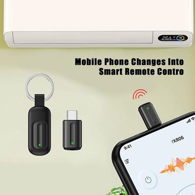Universel Mini Smart IR Fjernbetjeningscontroller Trådløs Adapter Smartphone Infrarød Controller Adapter til Brug i Styring af De Fleste Husholdningsapparater