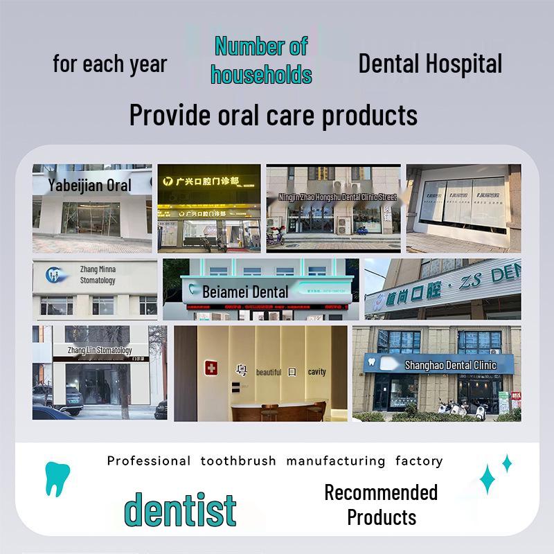 Portable Soft Bristle Travel Toothbrush - Compact & Comfortable for Business Trips