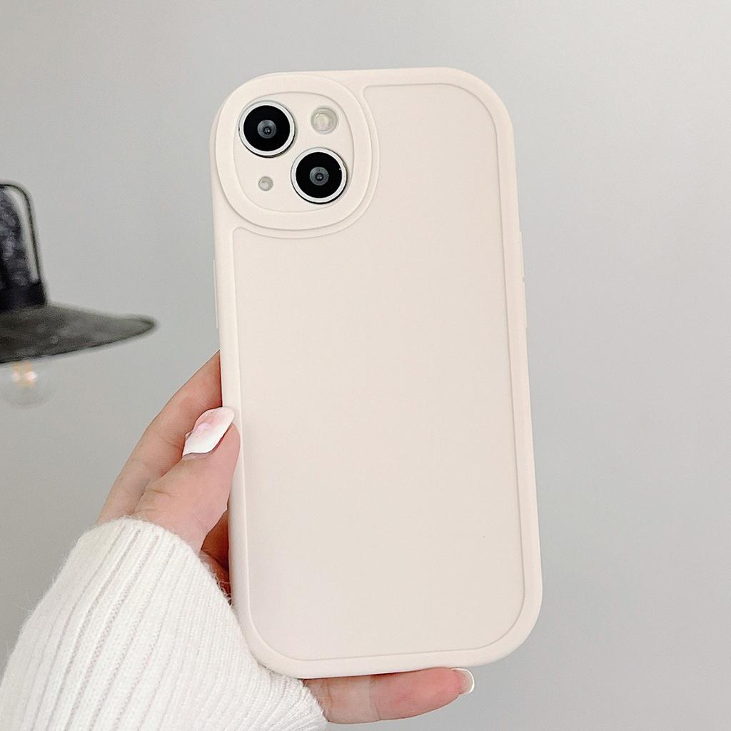 New TPU Matte Large Eyes for Apple 16Promax Phone Case 15 Soft Case 14 Anti Drop Protective Cover