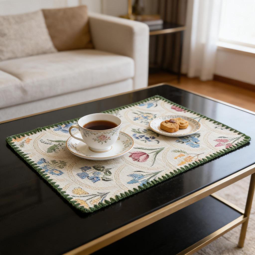 30x45cm Cotton Linen Placemats Placemats Dining Table Reusable Linen Placemats Woven Cloth Place Mats Cotton Table Mats