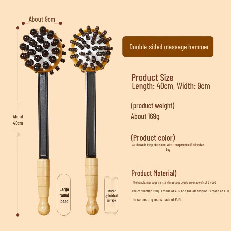 Miao Ai Tang Meridian Patting Massage Hammer