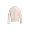 Adidas Style Soft Sweatshirt With Logo Print, Cropped Casual Sport Women Sweatshirt Pink GM1460