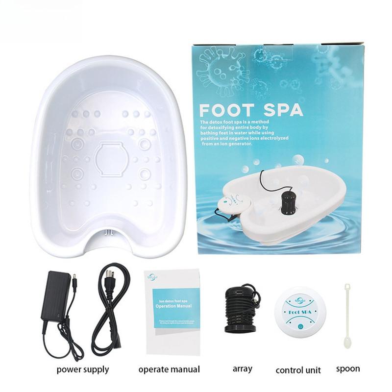 Basin Bath Array Health Care Detox Foot Spa Set Household Foot Detox Machine Personal Ionic Cleanse Machine