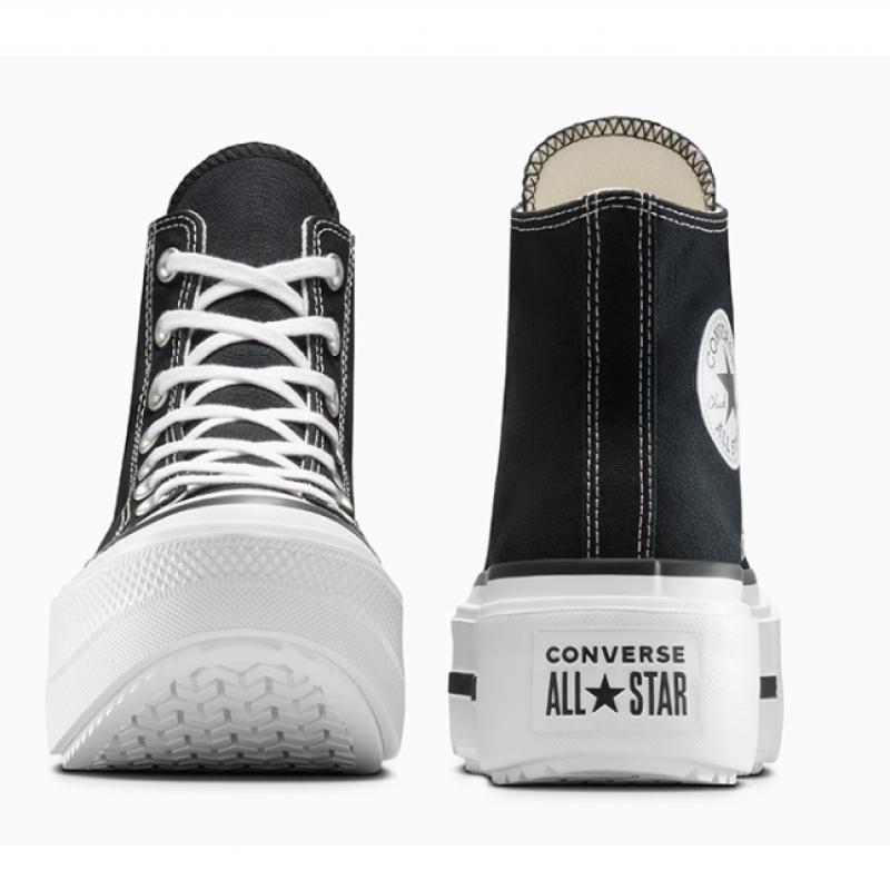 Converse Chuck Taylor Lift Double Stack Black A12975c