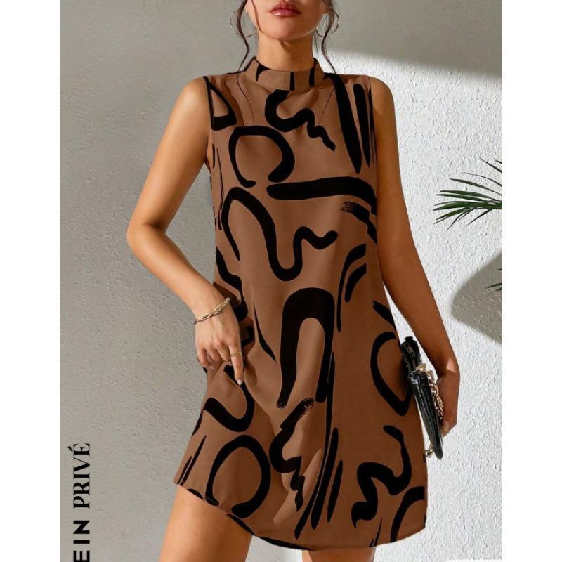 JPNTKY Women's Fashion Summer Spring Sleeveless Casual Dresses