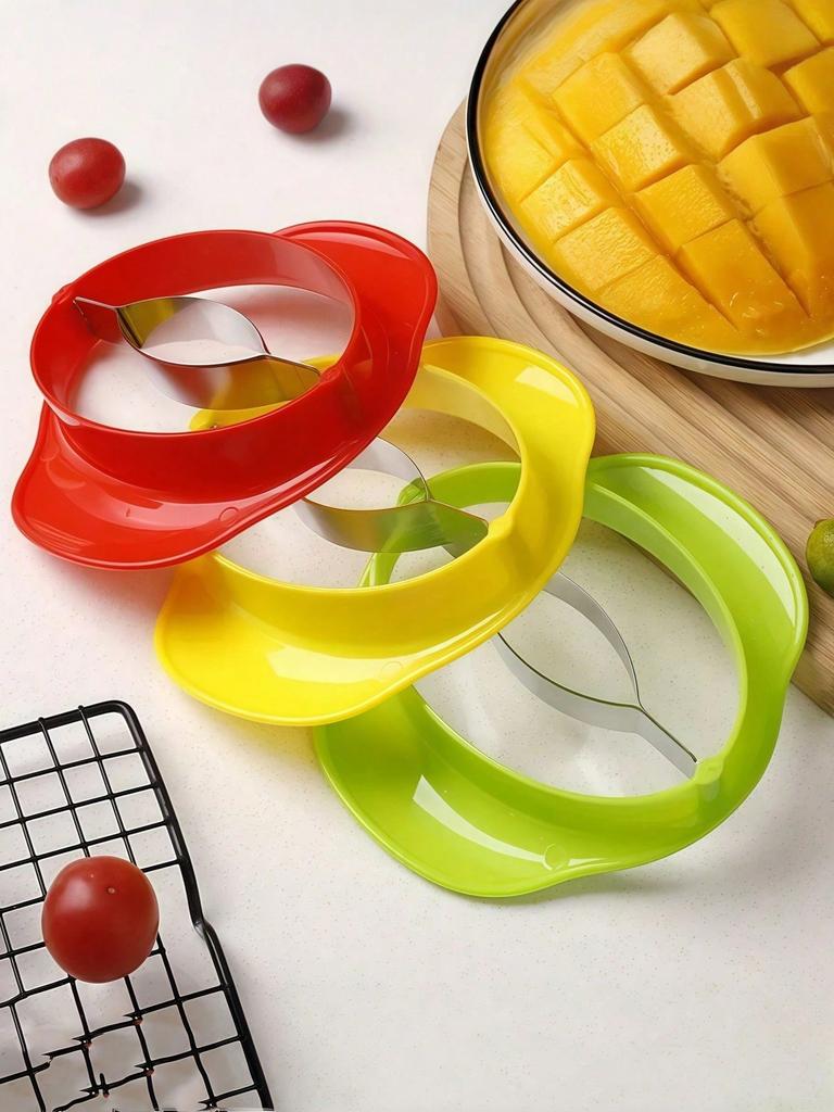 1 Piece Mango Peeler Mango Slicer Peeler and Peeling Tool Mango Divider Fruit Slices Peeler Ergonomic Mango