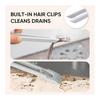 Cleaning Brush Bathroom Cleaning Brush 360 Degree Rotating Gap Cleaning Brush Hard Bristle Bath Pong Bathroom Floor Brush Drain Bathroom Washing Easy