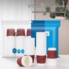 Deli Thickened Three-Layer Disposable Paper Cups
