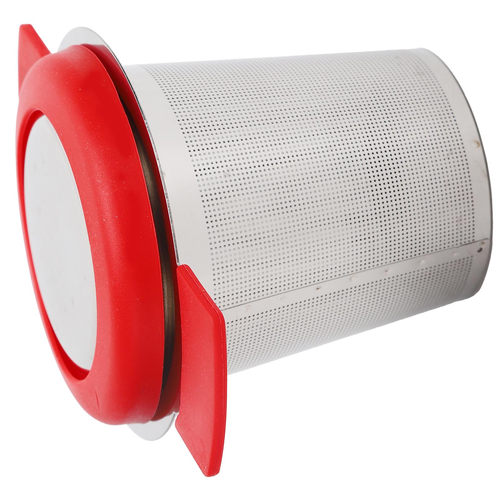 T Strainer Loose Lf T Infuser Basket Fine Mesh Filter with Lid Tware for Cup