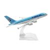 Airplane Model Diecast Planes 16cm Korean Air A380 Model Plane 1:400 Alloy Model for Collection