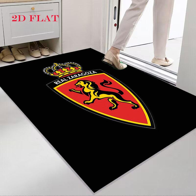 Real Zaragoza POSTER Carpet Rug for Living Room Bedroom Home Sofa Decoration,Kids Play Nonslip Floor Mat