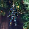 Spooky 3.1in Halloween Christmas Horror Pendant Doll For Xmas Tree Decor