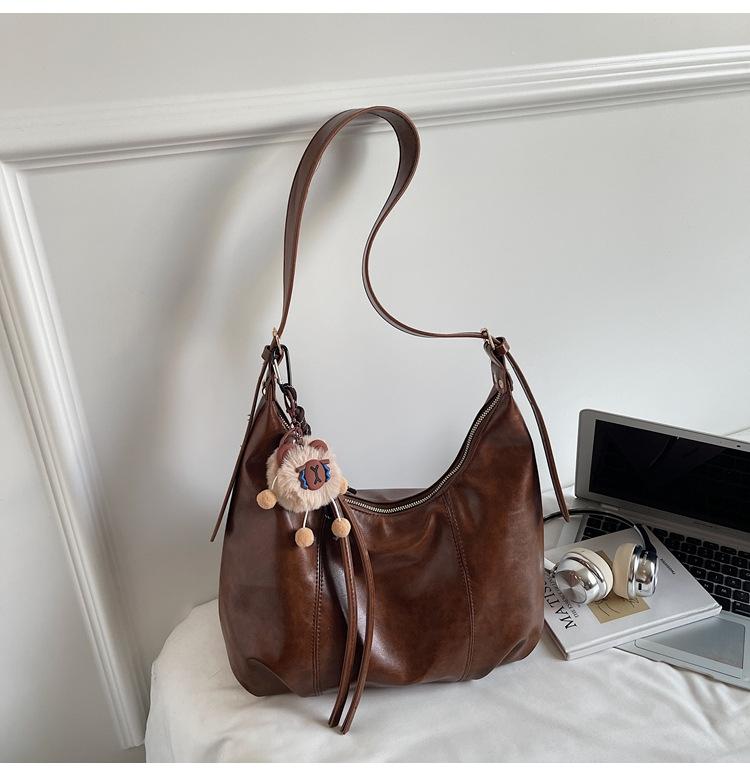 Large-capacity Bag, Crossbody Bag, Single-shoulder Bag, Fashionable and High-end Commuter Underarm Bag