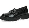 Women's Caprice Mokassins Black Slip-ons 9-24708-41-017