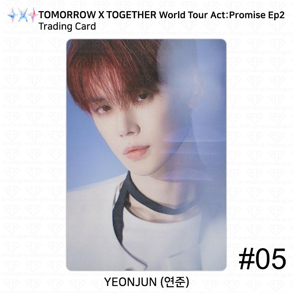 

TXT World Tour Act : Колекційна картка Promise Ep2 Фотокартка з перевагами Weverse Shop Yeonjun #5