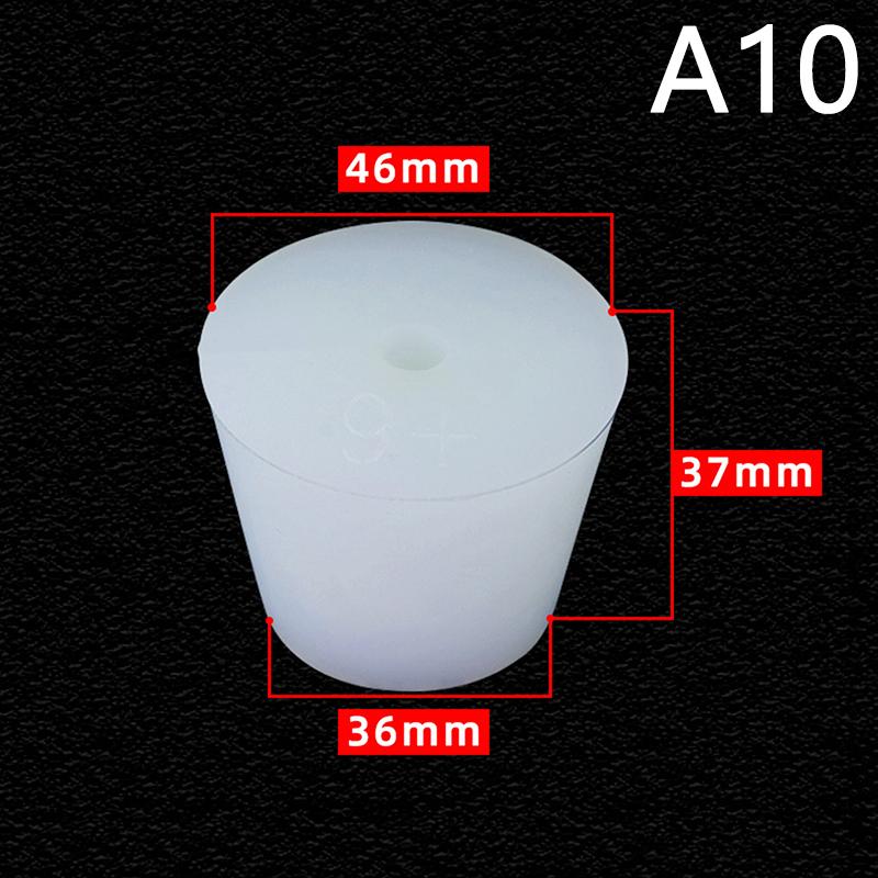 

Пищевой Домашний Пивоваренный Винный Стопор Коническая Силиконовая Пробка с Одним Отверстием для Гидрозатвора Барботера Клапан для Выхода Газов при Ферментации