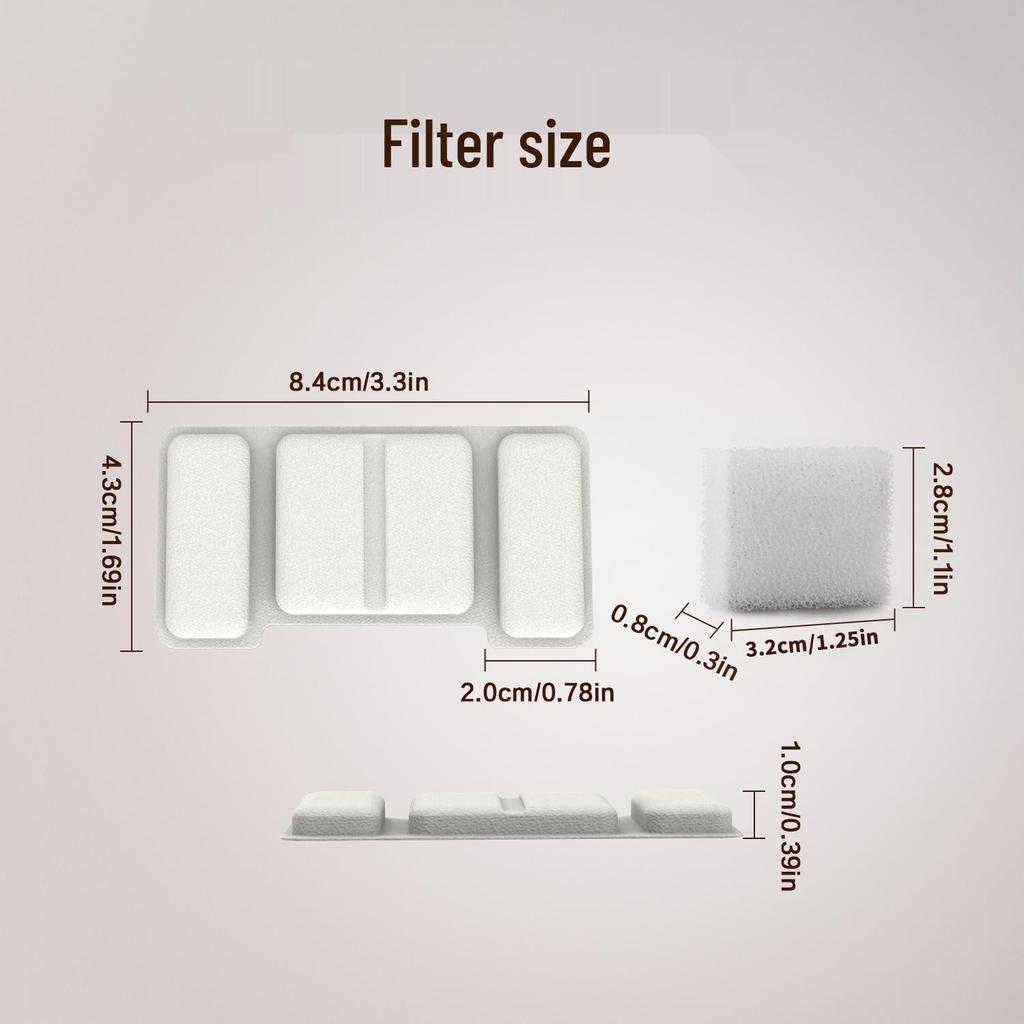Stainless Steel 3.2L Automatic Pet Water Fountain with Filter for Cats and Dogs