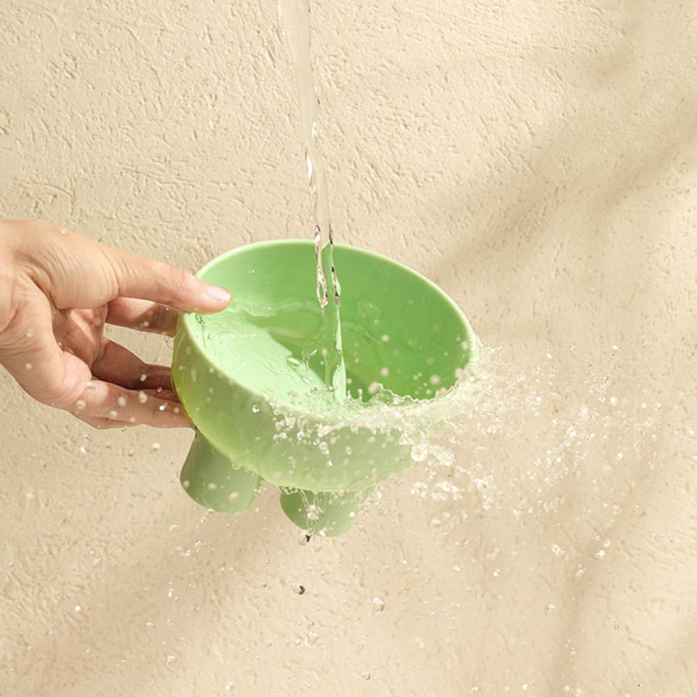 Cat Bowl Neck Guard Bowl Like Legs Large Caliber Cat Food Bowl Anti-Upset Pet Bowl Macaron Colored Food Utensils Pet Supplies