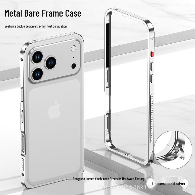 

Металевий захисний чохол з алюмінієвого сплаву для Apple 17 Pro Max та iPhone 16E iPhone 13