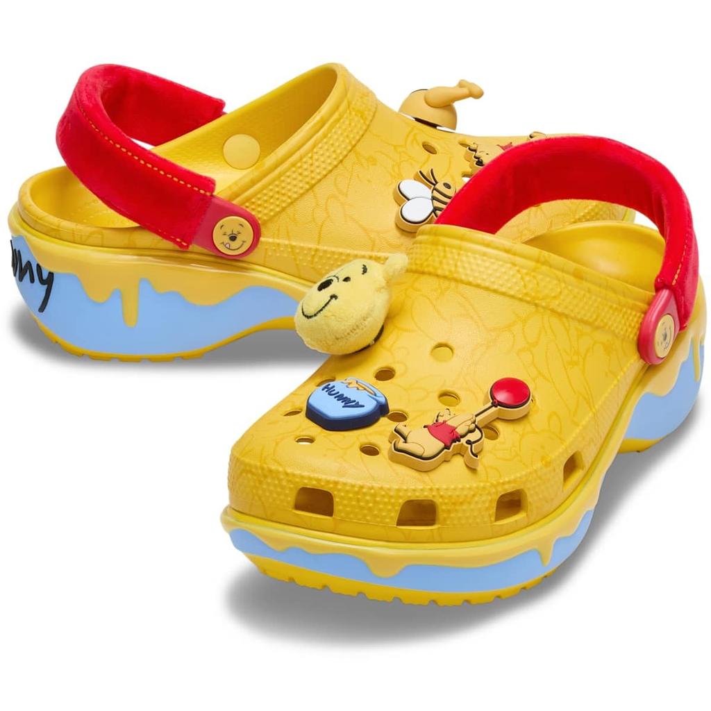 Crocs 211092 90H Platform Clog Winnie the Size W8 Sandals, Pooh, Women's, 90H, (24.0cm)