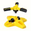 Garden Irrigation System 6pcs Sprinkler-360° Rotating Multi-Angle Plastic Water Sprinkler Arm Efficient Lawn Plant Watering Tool