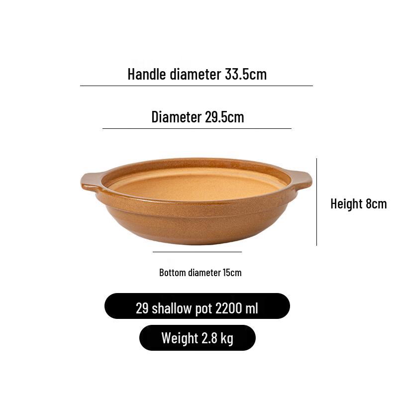 PuPan Ceramic Hot Pot and Stew Pot