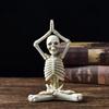 Halloween Skull Set Decoration for Home Courtyard Design A White Skull Decoration with A Terrifying Atmosphere