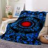 1pc Dragon guitarThemed Blanket Soft Flannel All Season Cozy Throw with Bold Graphic Print, Travel, or Holiday Gift for Family & Friends
