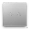 BSEED 1/2/3Gang Touch Light Switches 1/2/3Way Stair Sensor Switches For Hallway Corridor With Socket EU Standard Glass Panels