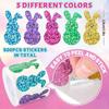 500pcs Happy Easter Stickers Cute Rabbit Stickers Gift Sealing Labels Baking Package DIY Wrapping Box Gift Bag Decor 3.8CM
