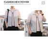 Men's Summer Hooded Color Block Sun Protection Jacket