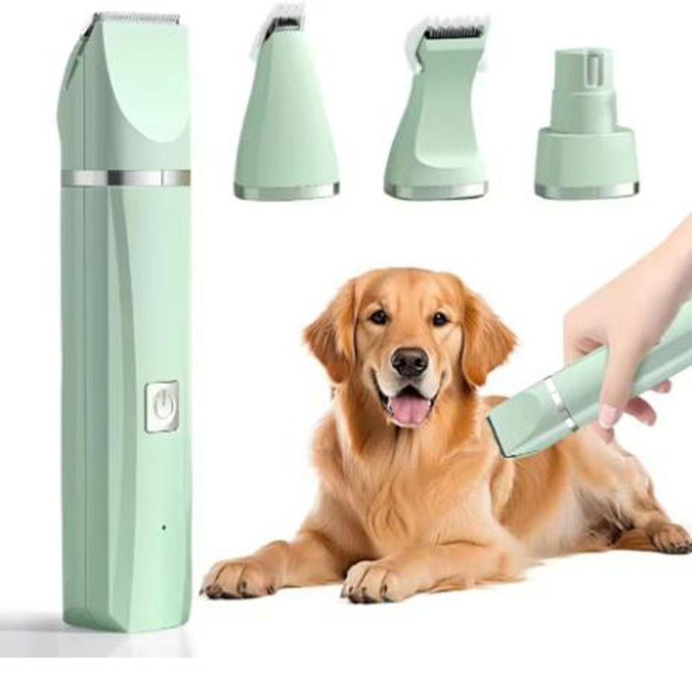 USB Rechargeable Cordless Pet Shaver Low Noise Dog Trimmer Cordless Pet Trimmer  Cat Haircut