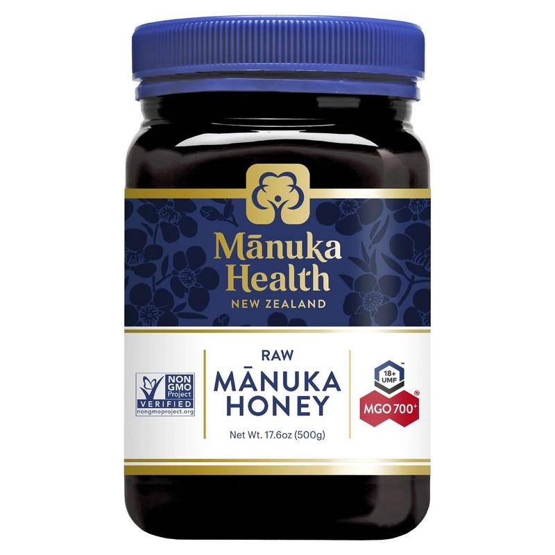 Manuka Health Raw Manuka Honey 18+ UMF MGO 700+, 500g, 1 unit