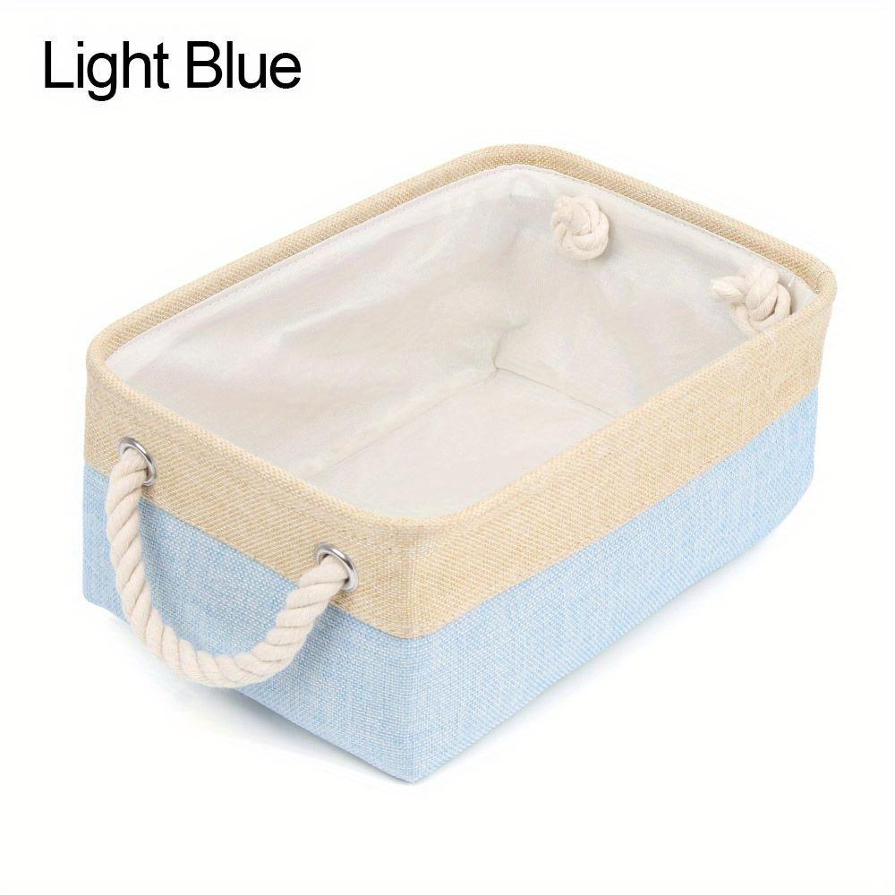 Storage Basket Home Supplies Sundries Sorting Basket Folding Linen Organizer Box Underwear Socks