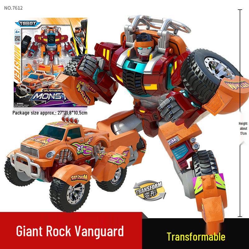 Tobot Warriors Transforming Car Robot Toy - Galaxy Detectives Sonic Thunder for Boys